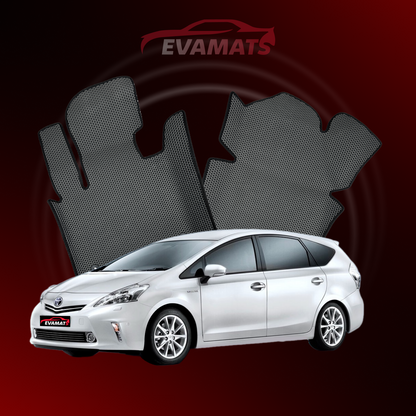 Dywaniki samochodowe EVAMATS do Toyota Prius Plus 2011-2021 rok MINIVAN