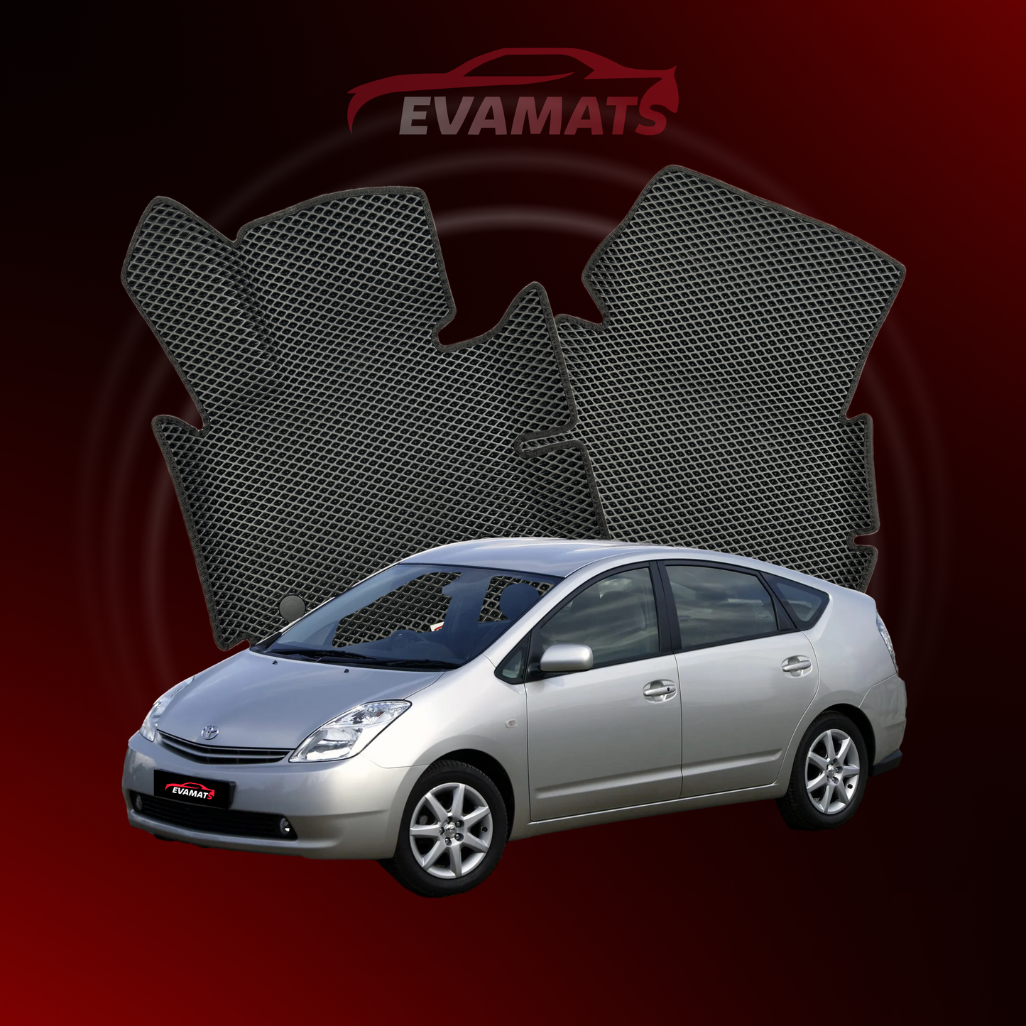 Автоковрики EVAMATS для Toyota Prius XW30 2nd gen 2003-2009 р.р. LIFTBACK