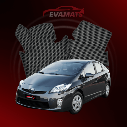 Dywaniki samochodowe EVAMATS do Toyota Prius XW40 3 gen 2009-2015 rok LIFTBACK