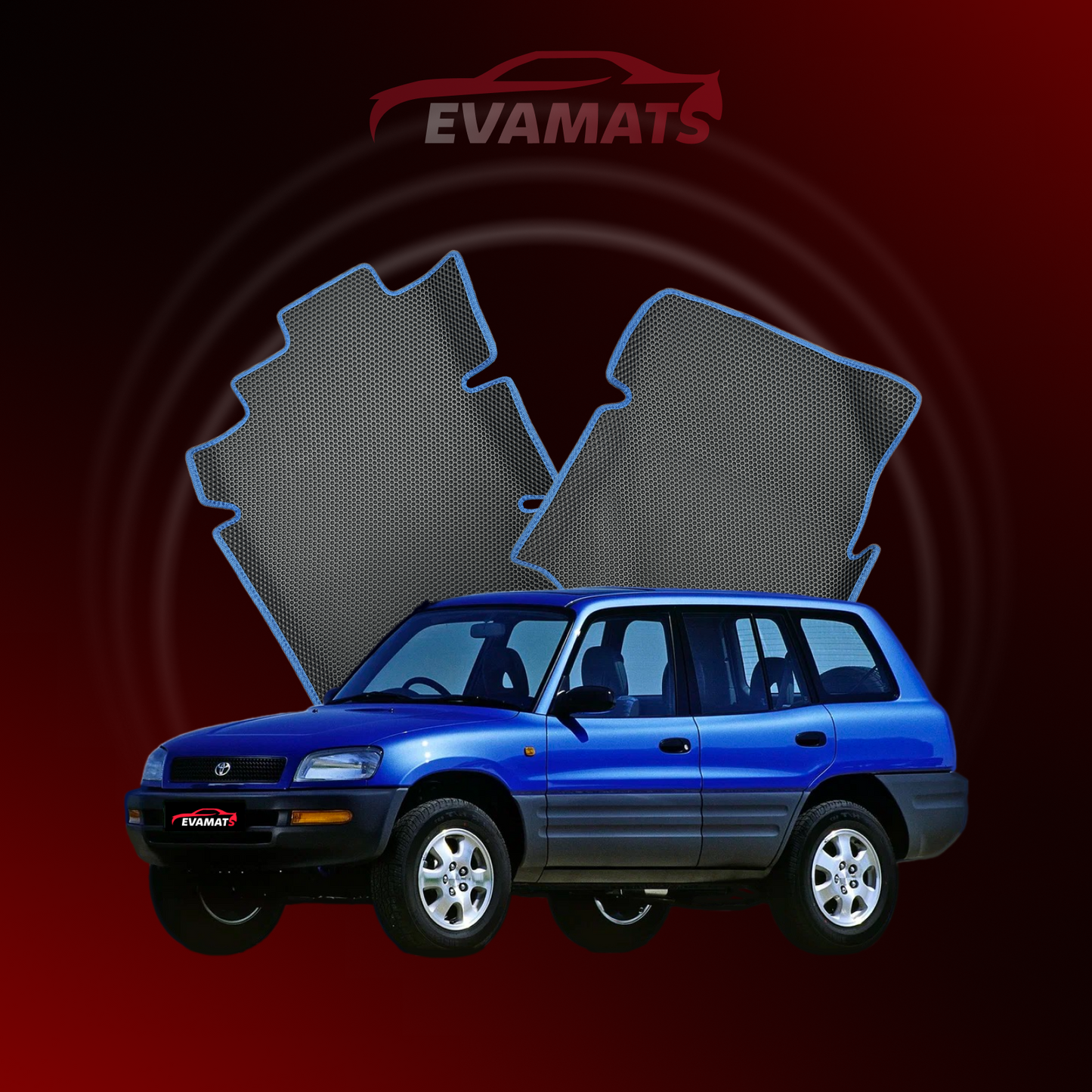 Автомобільні килимки EVAMATS для Toyota Rav 4 (XA10) 1-го покоління 1994-2000 SUV