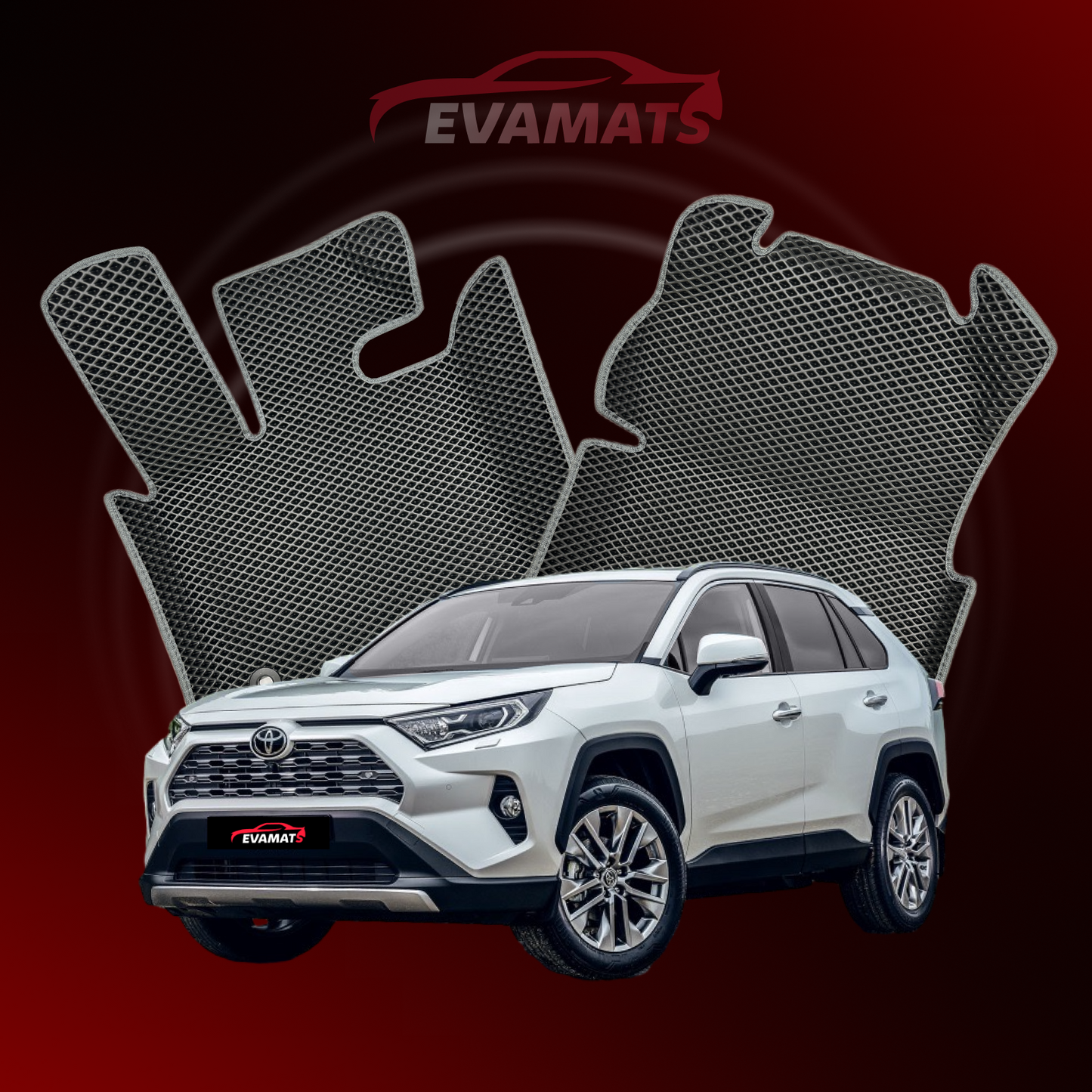 Dywaniki samochodowe EVAMATS do Toyota Rav 4 (XA50) 5 gen 2019-2023 rok SUV